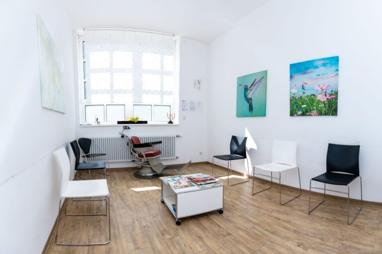 Wartebereich der Praxis